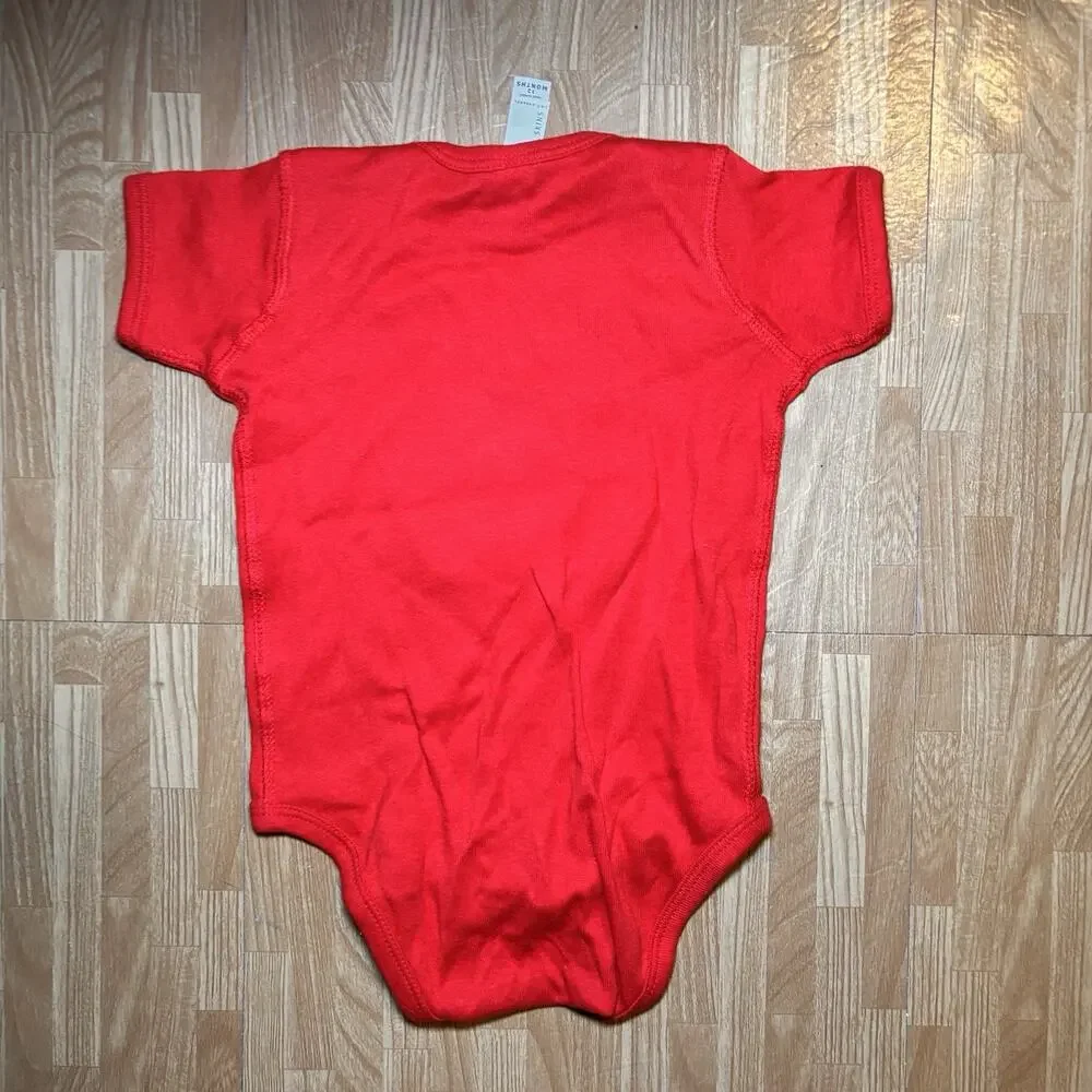Arizona Diamondbacks Baby Bodysuit 12 Months MLB Baseball Red Snap